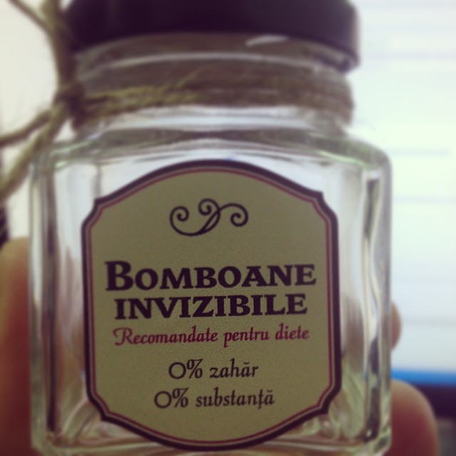 Bomboane invizibile