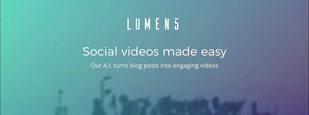Transformă-ți articolele de pe blog în clipuri video cu Lumen5